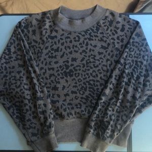 Ocean Drive Cheetah Crewneck